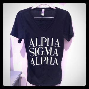 Bella Missy Brand Alpha Sigma Alpha T-shirt